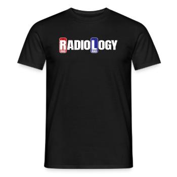 Département de radiologie Radiologue Joke Radiographie - T-shirt homme - noir - Devant - AI Model Male 178 light (178cm)