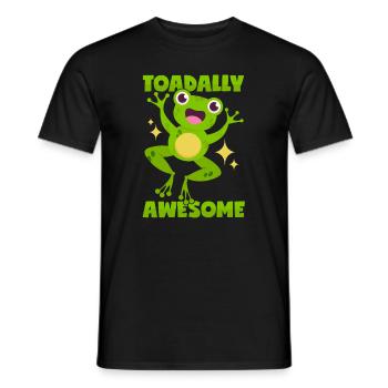 Grand crapaud - T-shirt homme - noir - Devant - AI Model Male 178 light (178cm)