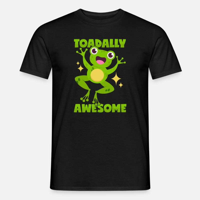 Tolle Kröte - Männer T-Shirt - Schwarz