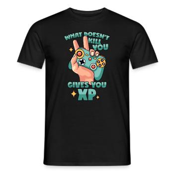 Citation du joueur XP Gaming - T-shirt homme - noir - Devant - AI Model Male 178 light (178cm)
