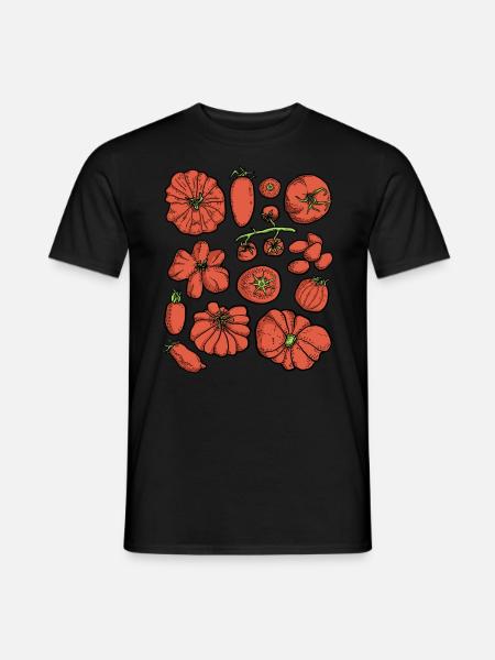 Tomates - T-shirt homme - noir