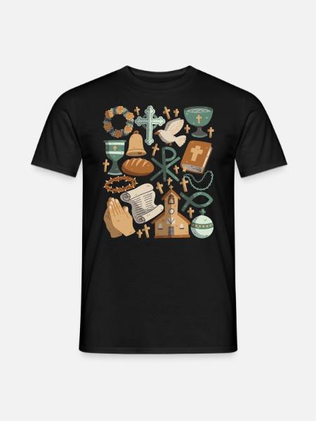 Christianity - Men's T-Shirt - black