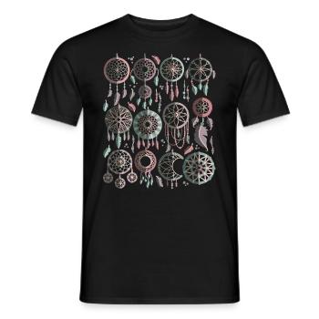 Attrape-rêves - T-shirt homme - noir - Devant - AI Model Male 178 light (178cm)