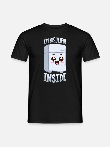 Beautiful inside - Men's T-Shirt - black