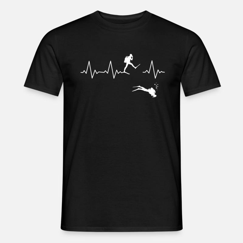 Diver Dive Diver Diving - T-shirt homme - noir
