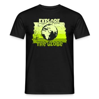 World Tour Aventure - T-shirt homme - noir - Devant - AI Model Male 178 light (178cm)