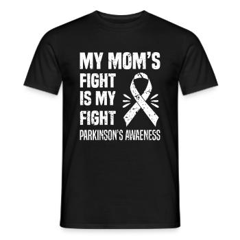 Parkinson's Awareness Month Parkinson's Disease - Men's T-Shirt - black - Front - AI Model Male 178 light (178cm)