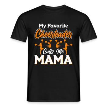 Cheerleading Team Cheerleader Entraîneur - T-shirt homme - noir - Devant - AI Model Male 178 light (178cm)