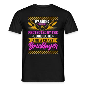 Maurer Maurerwerk Maurer Azubi Maurer Meister - Männer T-Shirt - Schwarz - Vorne - AI Model Male 178 light (178cm)