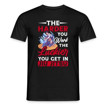Jiu-Jitsu Jiu-Jitsu brésilien Arts martiaux - T-shirt homme - noir - Devant - AI Model Male 178 light (178cm)