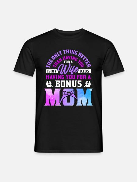 Fête des belles-mères Belle-mère Mère - T-shirt homme - noir