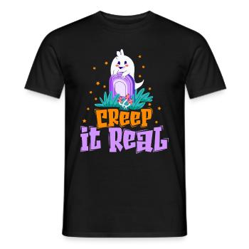 Halloween Costume Halloween Party - Men's T-Shirt - black - Front - AI Model Male 178 light (178cm)