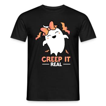 Halloween Costume Halloween Party - Men's T-Shirt - black - Front - AI Model Male 178 light (178cm)
