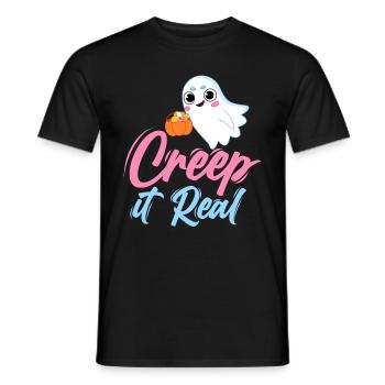 Halloween Costume Halloween Party - Men's T-Shirt - black - Front - AI Model Male 178 light (178cm)