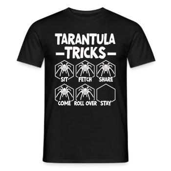Tarantula breeder spider owner tarantula - Men's T-Shirt - black - Front - AI Model Male 178 light (178cm)