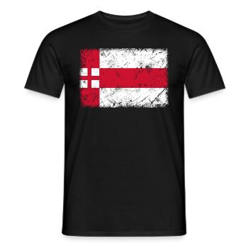 Amersfoort - Männer T-Shirt - Schwarz - Vorne - AI Model Male 178 light (178cm)