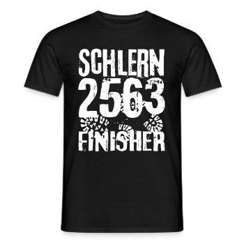 Sciliar Sciliar 2563 Finisher Dolomites Tyrol du Sud - T-shirt homme - noir - Devant - AI Model Male 178 light (178cm)