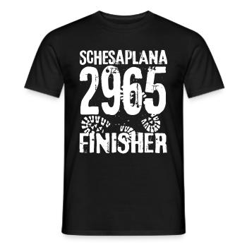 Schesaplana Scesaplana Brandnertal Wandern - Männer T-Shirt - Schwarz - Vorne - AI Model Male 178 light (178cm)