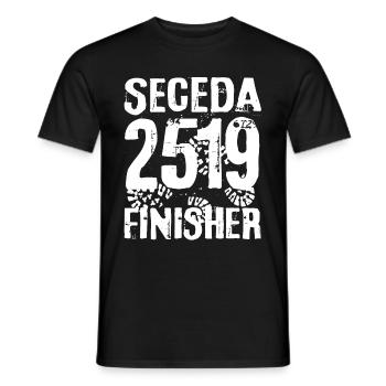 Seceda Gipfel Puez Geisler Wandern Dolomiten - Männer T-Shirt - Schwarz - Vorne - AI Model Male 178 light (178cm)