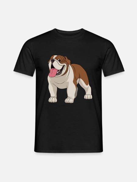 british bulldog Bulldog - Men's T-Shirt - black