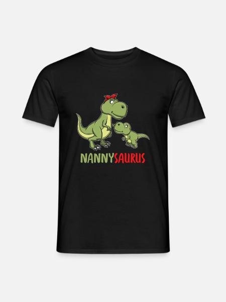 Nounours saurus - T-shirt homme - noir