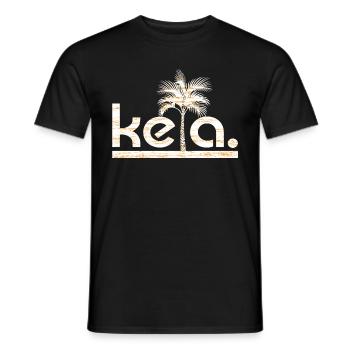 Keta - Ketamine - Drugs - Techno - Rave - Men's T-Shirt - black - Front - AI Model Male 178 light (178cm)