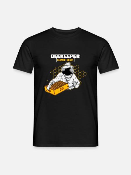 Apiculteur abeille apiculteur abeille cadeau mourant - T-shirt homme - noir
