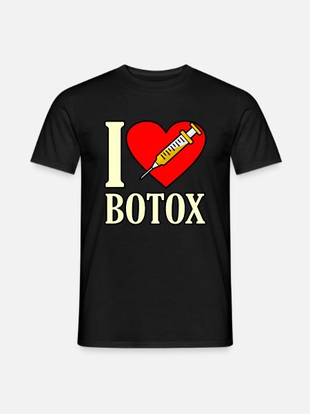 Botox - Männer T-Shirt - Schwarz