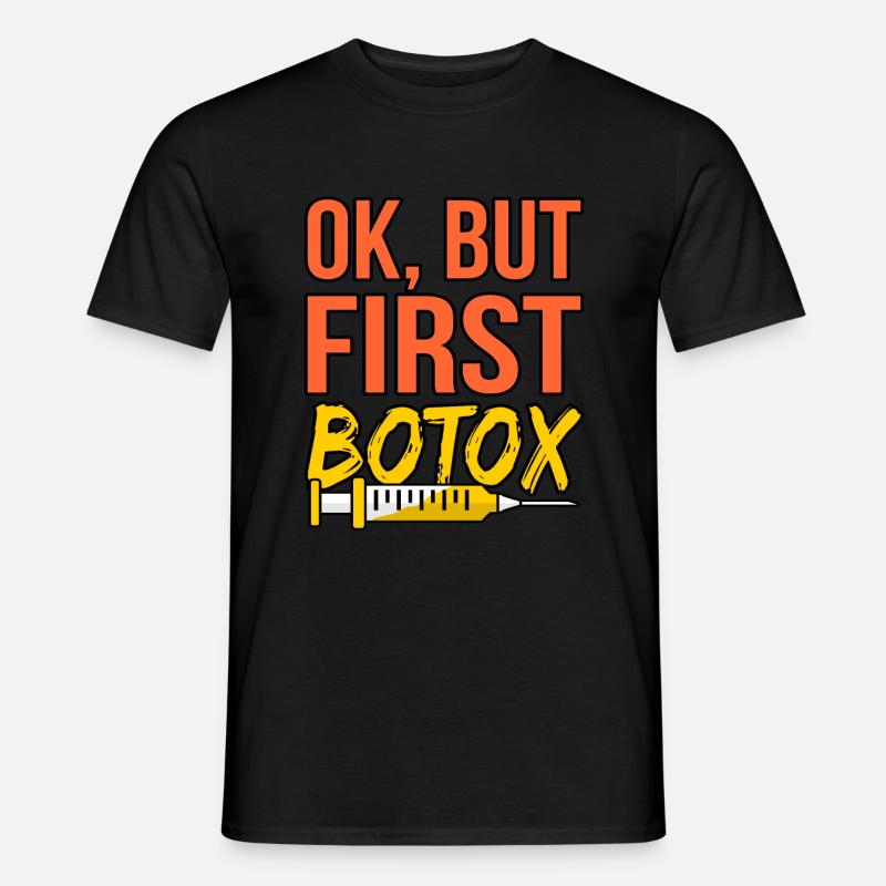 Botox - Männer T-Shirt - Schwarz