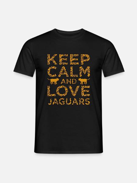 Jaguar - Männer T-Shirt - Schwarz