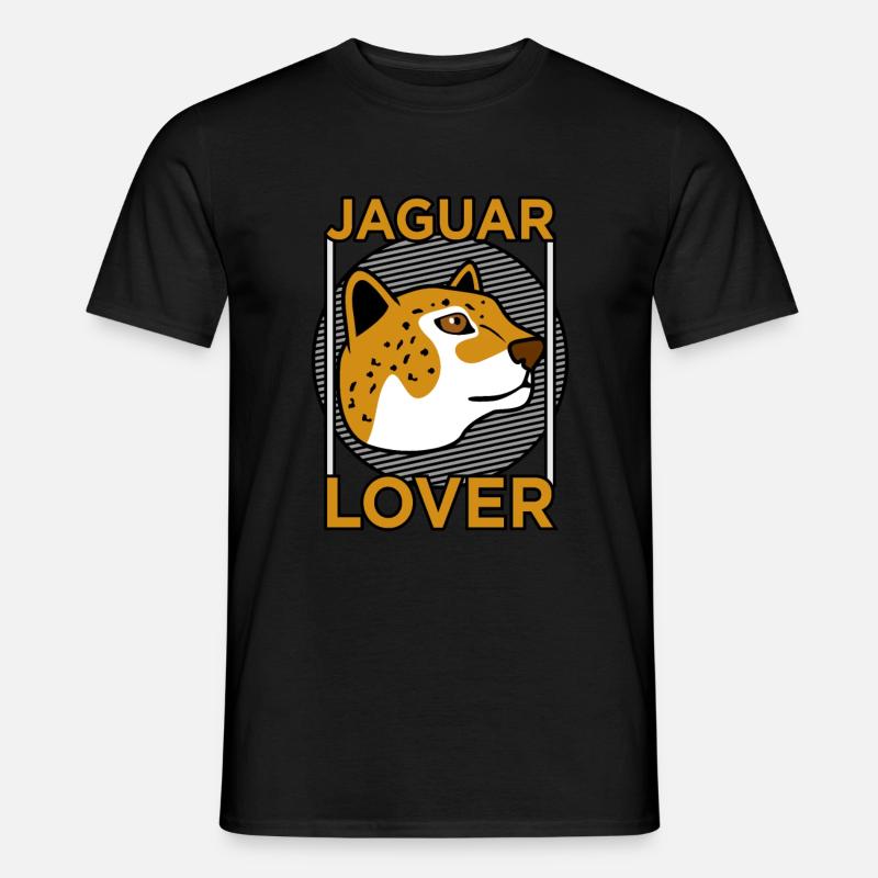 Jaguar - Männer T-Shirt - Schwarz