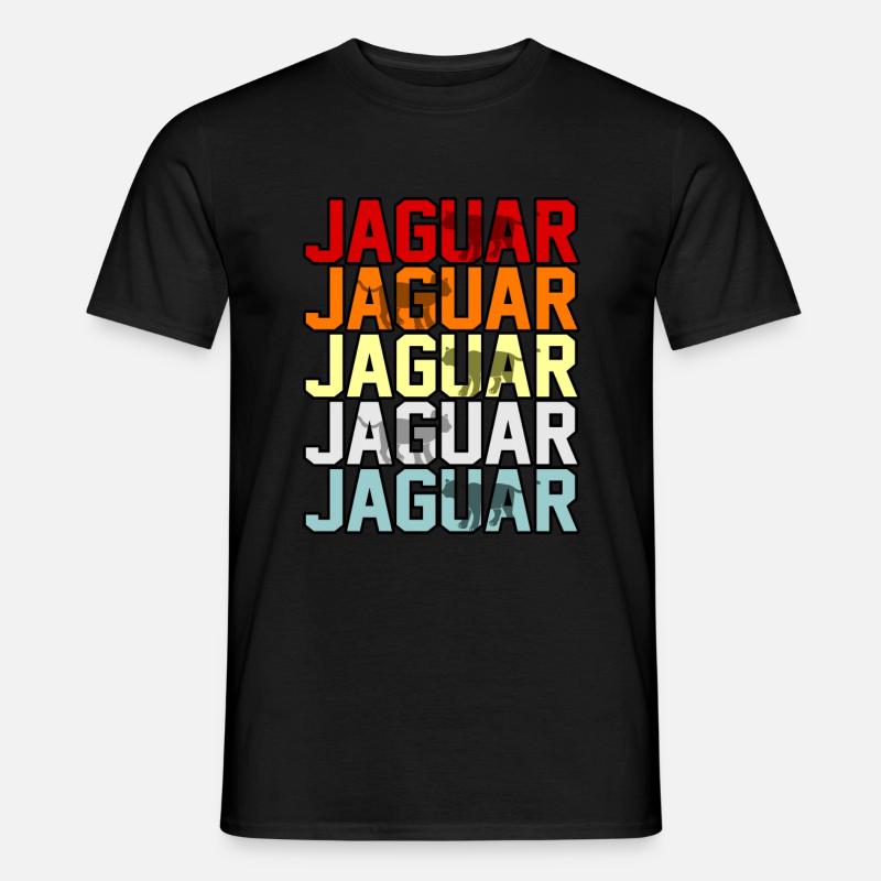 Jaguar - Männer T-Shirt - Schwarz