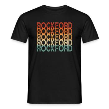 Rockford - T-shirt homme - noir - Devant - AI Model Male 178 light (178cm)