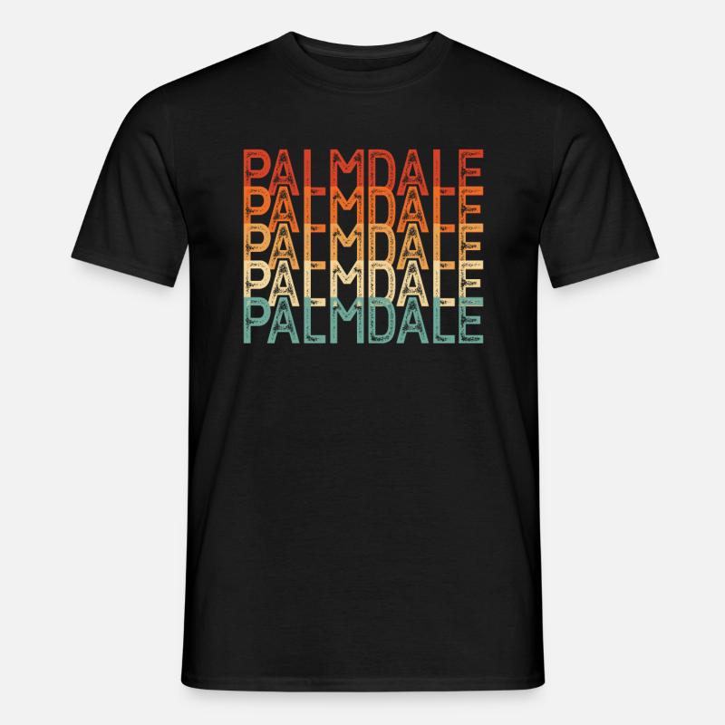 Palmdale - Männer T-Shirt - Schwarz
