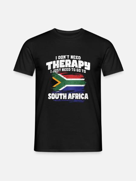 South Africa - Men's T-Shirt - black