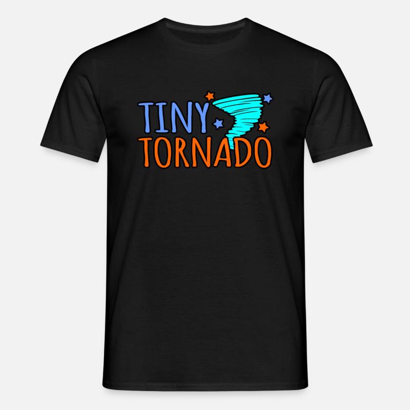 Tornado - Männer T-Shirt - Schwarz
