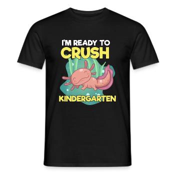 Kindergarten - Männer T-Shirt - Schwarz - Vorne - AI Model Male 178 light (178cm)
