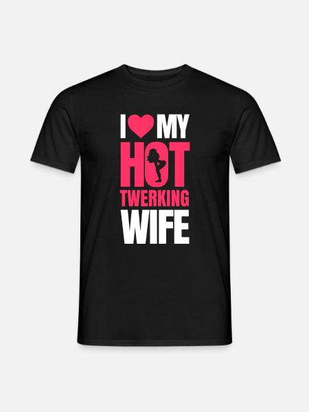 Twerking - Men's T-Shirt - black