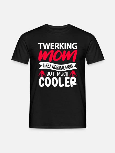 Twerking - Men's T-Shirt - black