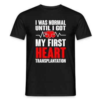 Operation Heart Gift - Men's T-Shirt - black - Front - AI Model Male 178 light (178cm)