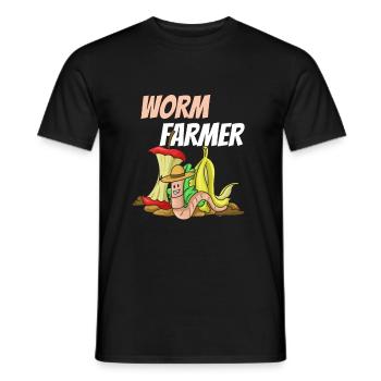 Salmon Lachs Salmondinen Fischen - Männer T-Shirt - Schwarz - Vorne - AI Model Male 178 light (178cm)