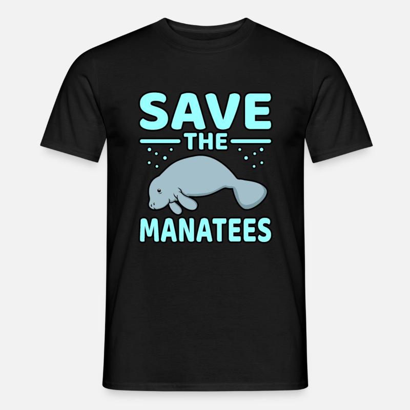 Seekuh - Männer T-Shirt - Schwarz