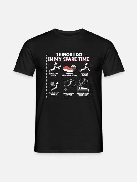 Japan - Men's T-Shirt - black