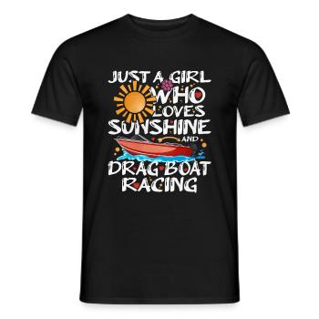Dragon Boat Race Dragon Boat - T-shirt homme - noir - Devant - AI Model Male 178 light (178cm)