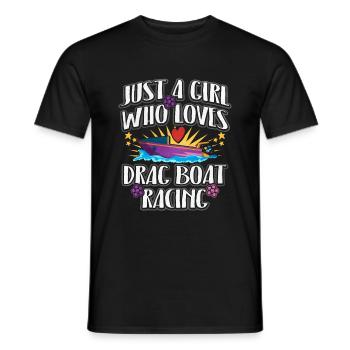 Dragon Boat Race Dragon Boat - T-shirt homme - noir - Devant - AI Model Male 178 light (178cm)