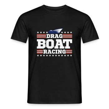 Dragon Boat Race Dragon Boat - T-shirt homme - noir - Devant - AI Model Male 178 light (178cm)