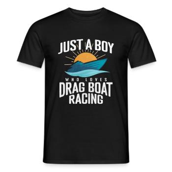 Dragon Boat Race Dragon Boat - T-shirt homme - noir - Devant - AI Model Male 178 light (178cm)