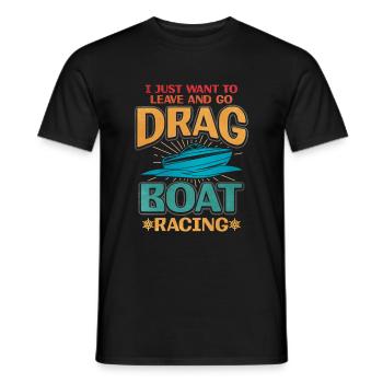 Dragon Boat Race Dragon Boat - T-shirt homme - noir - Devant - AI Model Male 178 light (178cm)