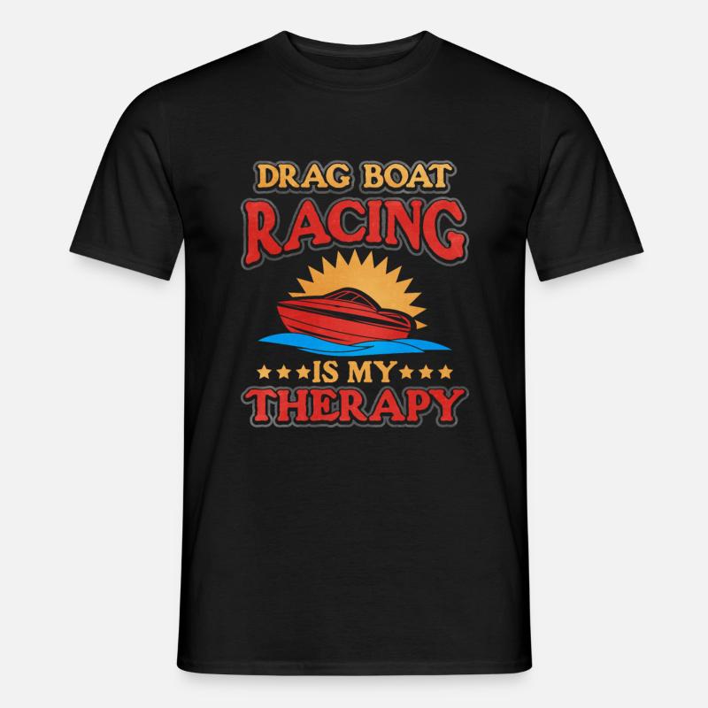 Drachenbootrennen Drachenboot - Männer T-Shirt - Schwarz