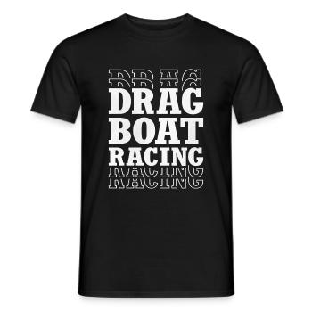 Dragon Boat Race Dragon Boat - T-shirt homme - noir - Devant - AI Model Male 178 light (178cm)